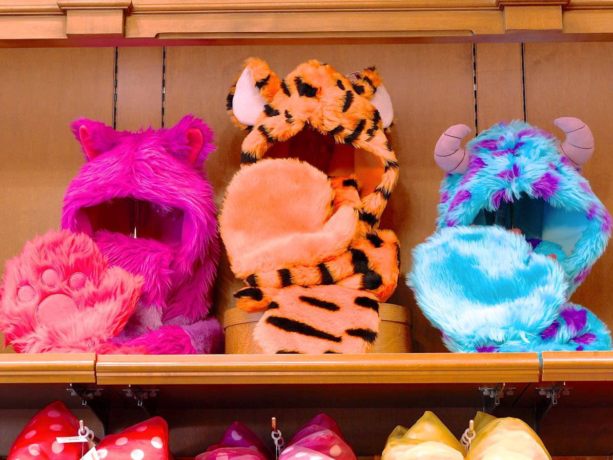 ディズニー くまのプーさん ファンキャップ フード付きマフラー