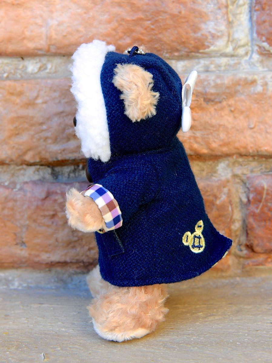 新品タグ付き】ダッフィー ぬいぐるみバッチ 2016 ダッフルコート