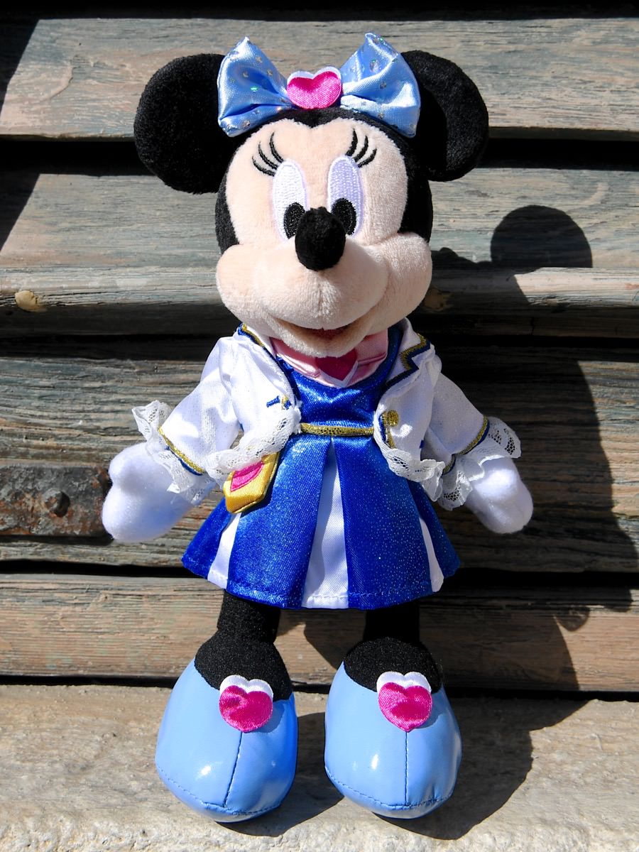 ミッキー&ミニー ぬいぐるみバッジセット『TDSプラザエントランス