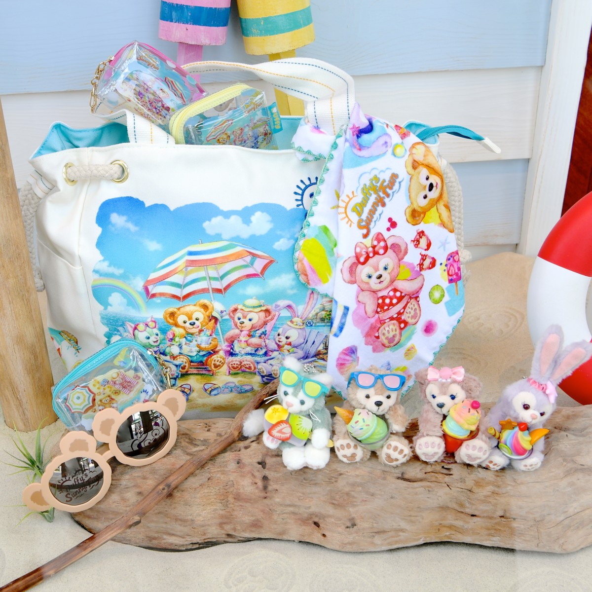 夏を楽しむダッフィー&フレンズ！東京ディズニーシー”ダッフィーの