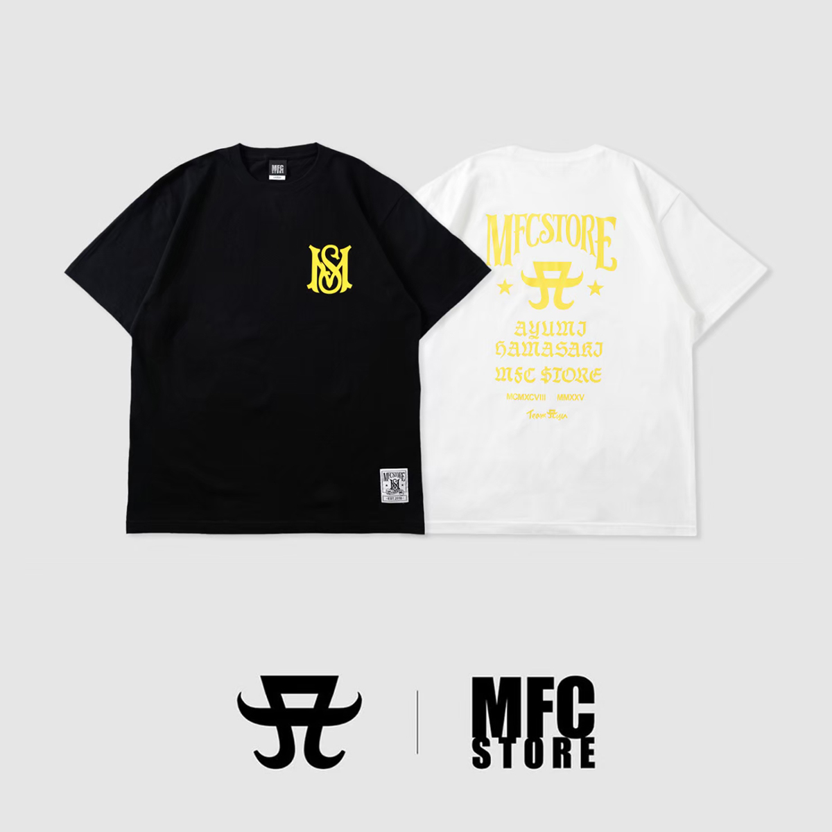 浜崎あゆみ × MFC STORE コラボTシャツ XLサイズ 浜崎あゆみ MFC T