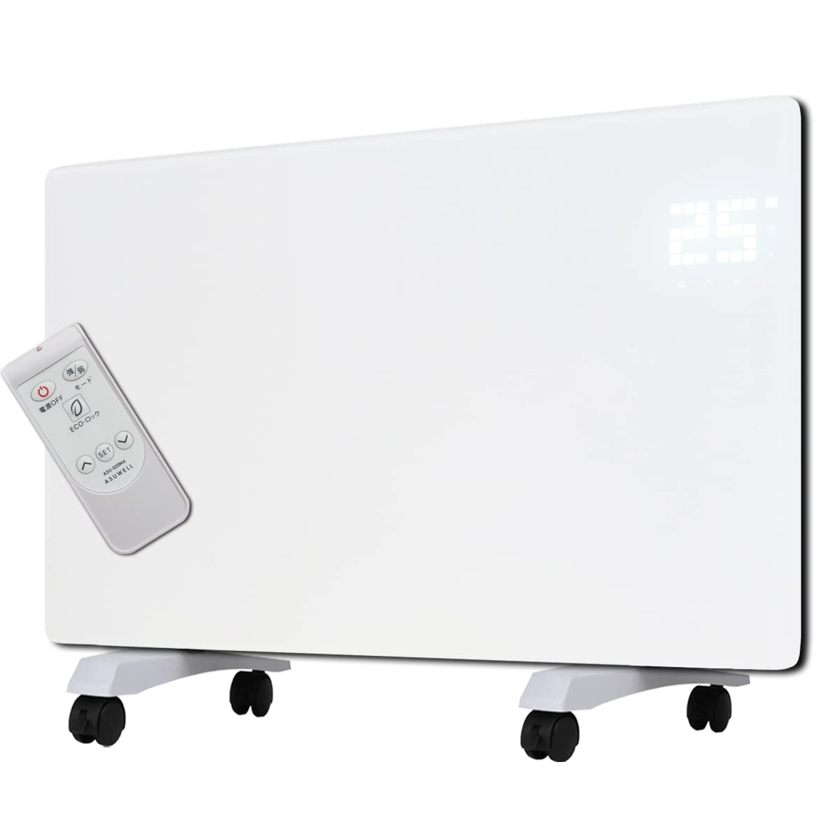 ASUWELL 超薄型 遠赤外線パネルヒーター ASU-020MA Amazon