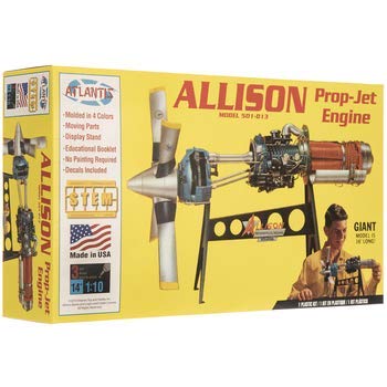 Amazon.com: Plastic Model Kit - Allision Prop Jet 501-D13 Engine
