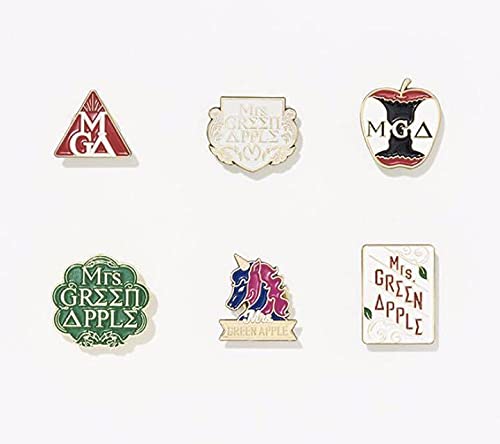 Amazon | Mrs. GREEN APPLE エデンの園 ピンバッジ全6種コンプリート