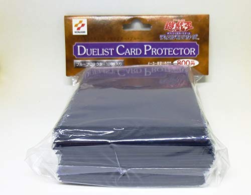 新品未開封品】遊戯王ファイブディーズ 青 カードプロテクター 100枚