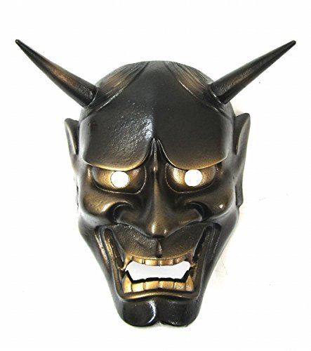 お面 能面 般若 鬼 はんにゃ 静岳作 伝統工芸 神楽面 壁掛け