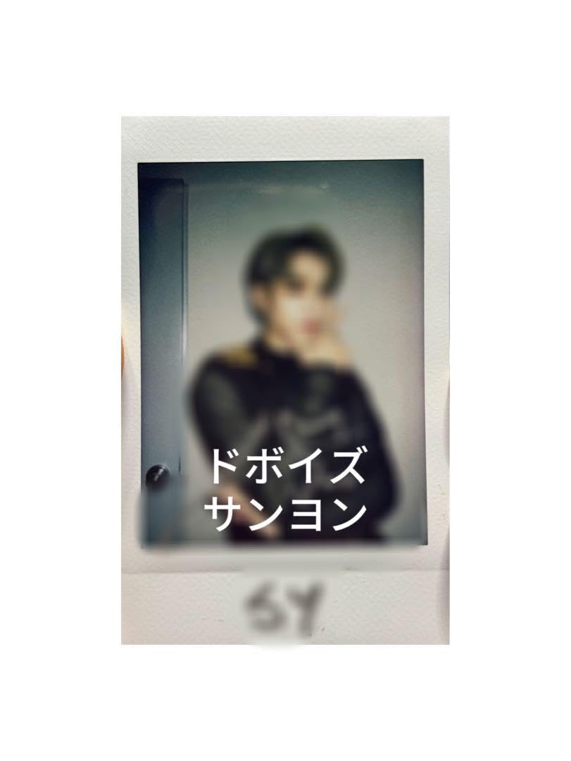 the boyz ドボイズ ドボ ソヌ 直筆サイン ポラロイド チェキ the boyz