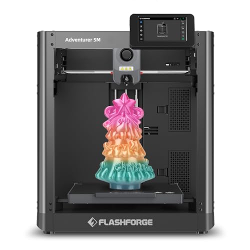 Amazon | FLASHFORGE Adventurer 5M 3Dプリンター、完全自動レベリング