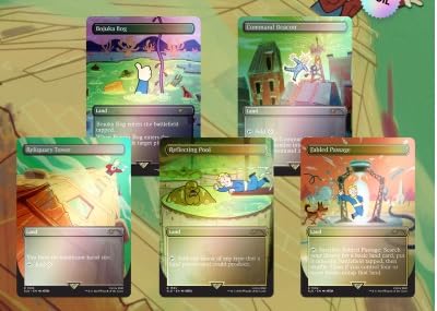 MTG Secret Lair: Secret Lair x Fallout: Points of Interest (Foil