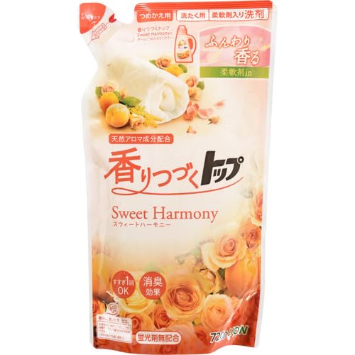 Amazon | ライオン 香りつづくトップ スウィートハーモニー 詰替 720g