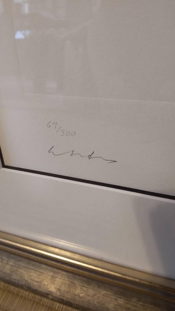 Amazon.co.jp: ジョン・レノン 作画 絵画『smaile number five Film