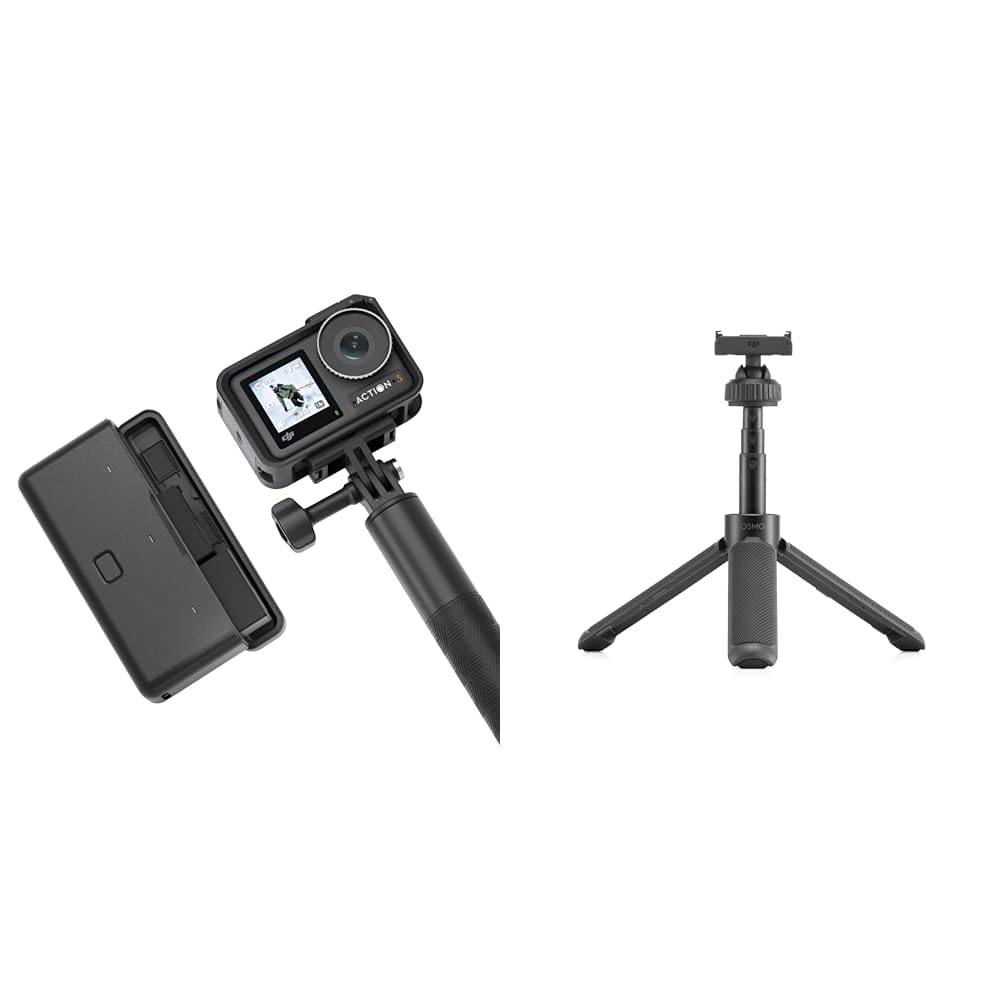 Amazon | DJI Osmo Action3 アドベンチャーコンボ + ミニ延長ロッド