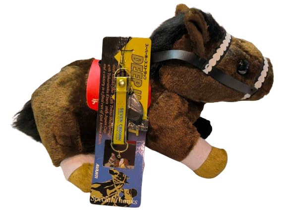 Amazon.co.jp: ディープインパクトぬいぐるみ、競馬グッズ、ブラウン