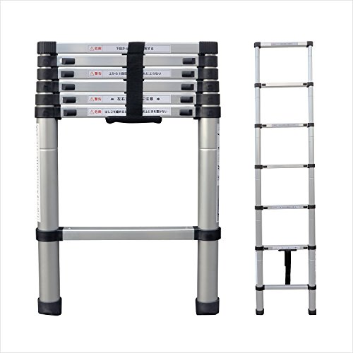 Amazon.co.jp: Power-on 伸縮はしご スーパーラダー 伸縮自在