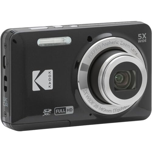 Amazon.com : Kodak Pixpro FZ55 Digital Camera (Black) Bundle
