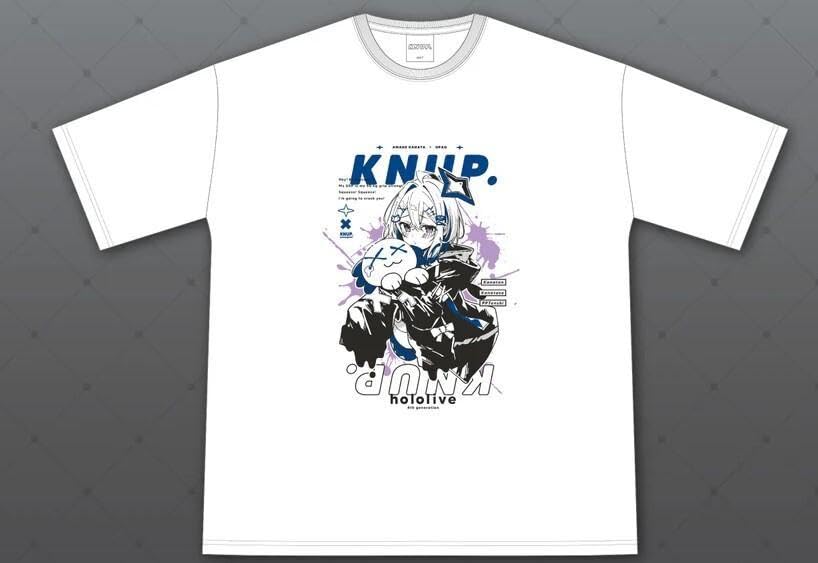 ホロライブ 天音かなた 活動4周年記念 KNUP. Tシャツ Amazon.co.jp: ほろ