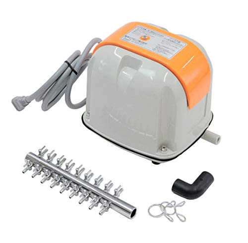 Amazon.co.jp: AP-40P（18方分岐装置付き）安永エアポンプ 水槽