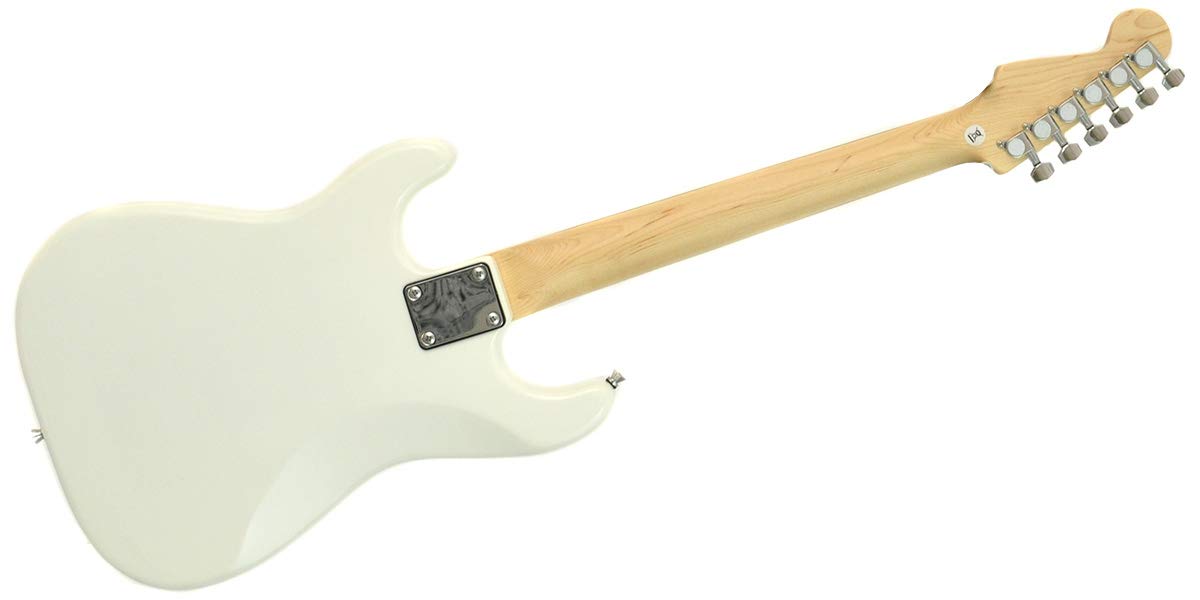 Amazon | PLAYTECH (プレイテック) エレキギター ST025 WHITE 570mm