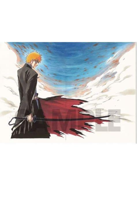 「BLEACH」額装高精細複製原画No.1 (BLEACH EX.) 黒崎一護 BLEACH』額装高精細 複製原画 No.1 BLEACH EX. 黒崎一護 最
