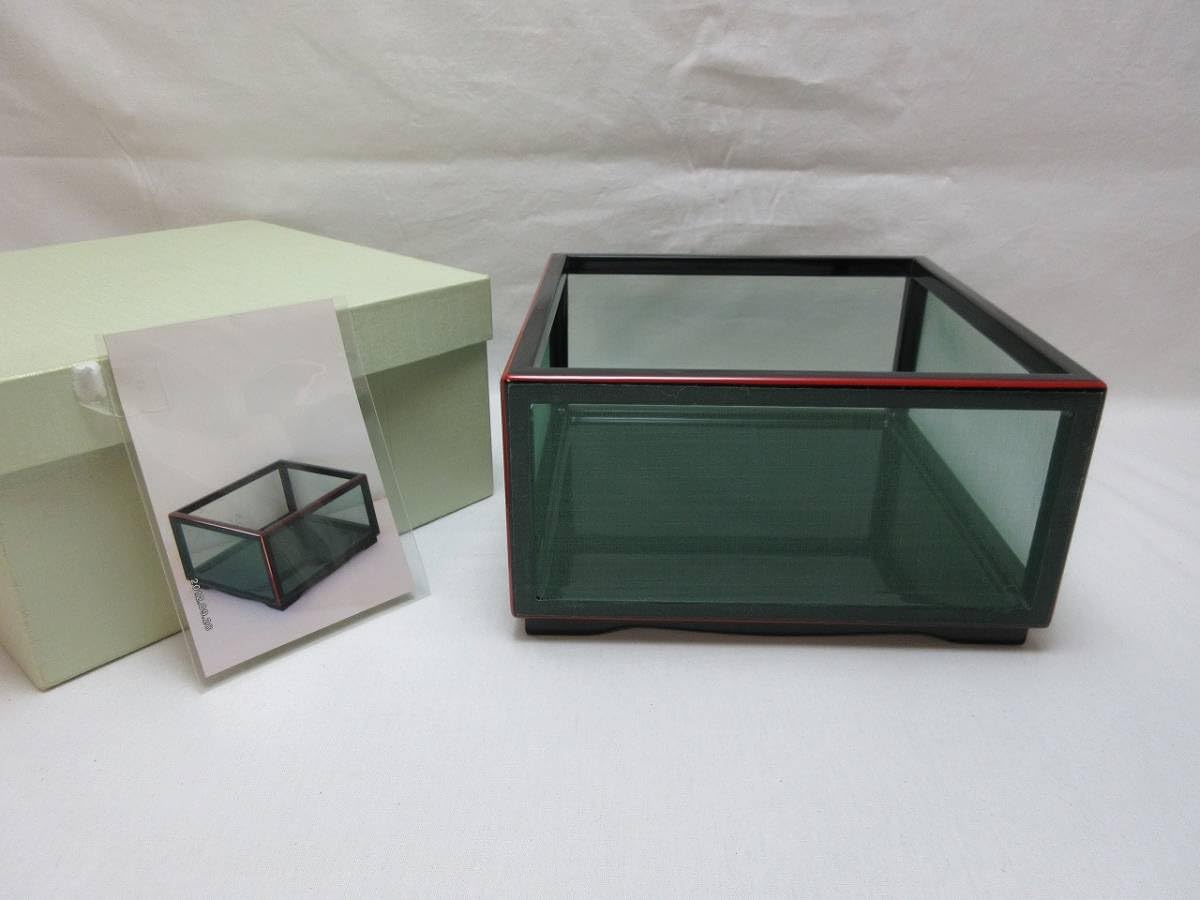 中古】【茶道具】炭道具 円能斎好 蛍籠炭斗（箱付）茶道 茶道具 炭道具