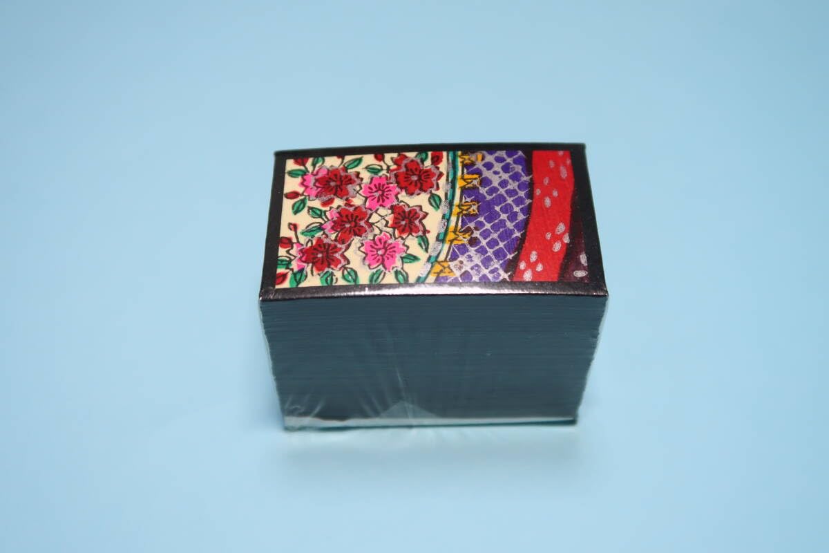 希少 未開封】松井天狗堂 手刷り道才かるた 赤黒裏 希少 未開封】松井