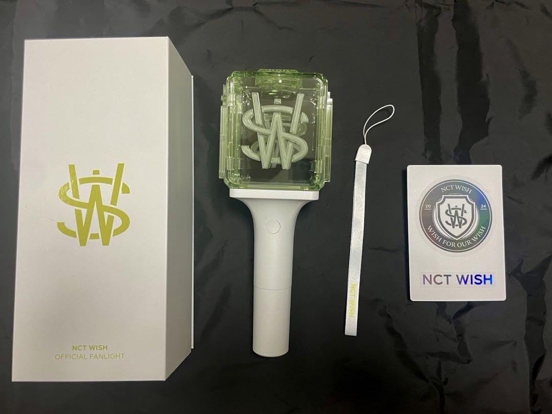 Amazon.co.jp: NCT WISH 公式 ペンライト草鈍器 トレカ ポップアップ