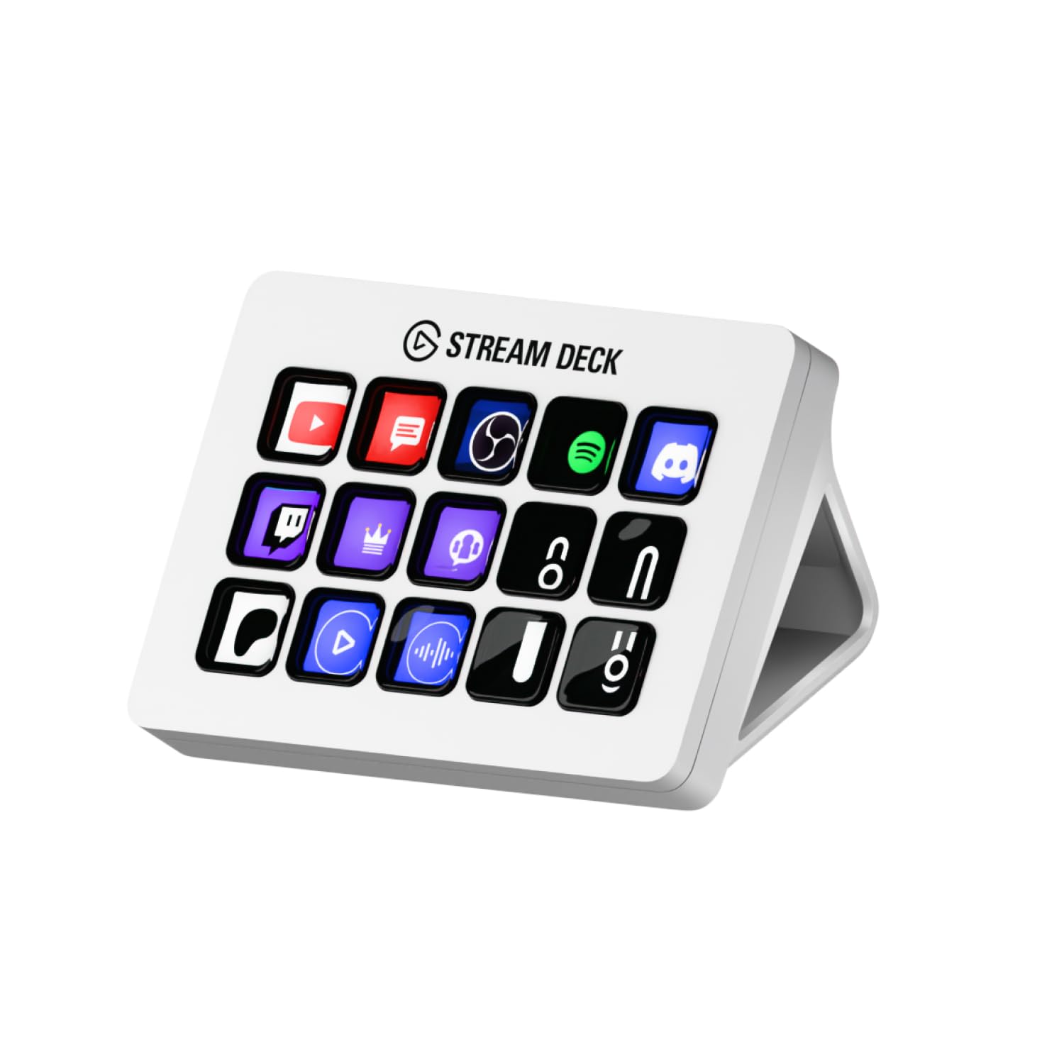Elgato STREAM DECK 販売 + White ホワイト Elgato Stream Deck