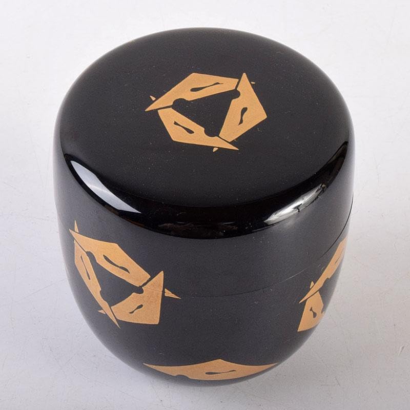 輪島塗富士に雲蒔絵大棗誠志作茶道具