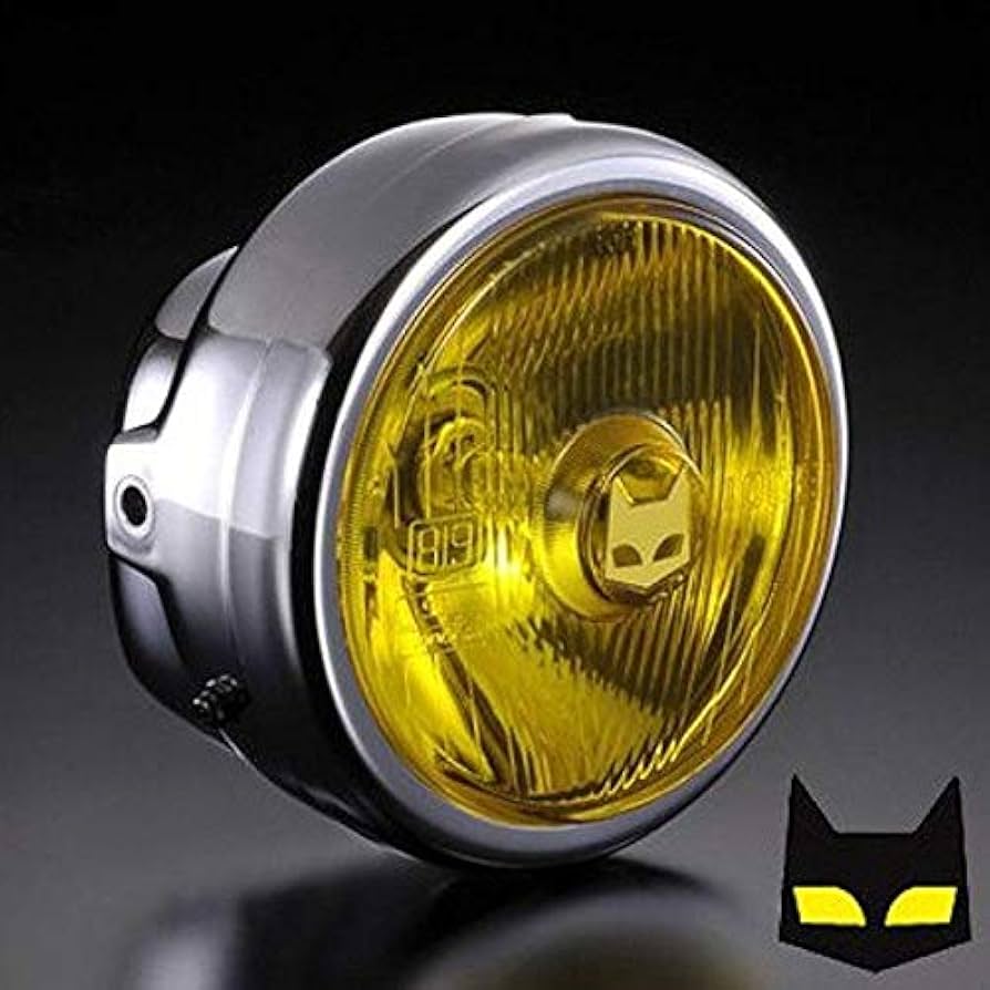 マーシャル 819 ヘッドライトレンズイエロー クリア