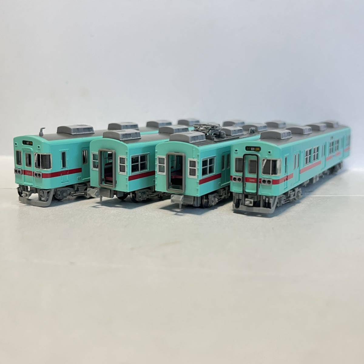 マイクロエース A6656 西鉄5000形 新社紋 4両セット 公式]鉄道模型