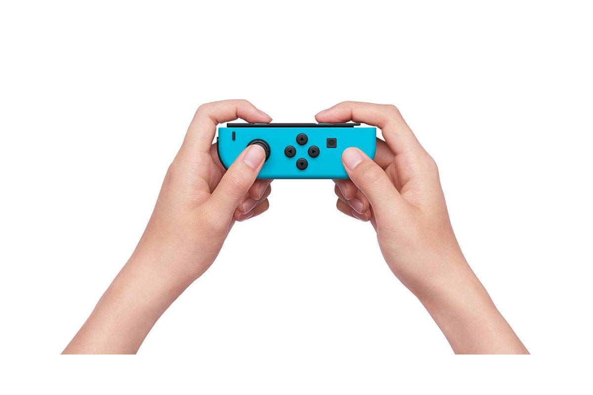 Amazon.com: Joy-Con Left (Neon Blue) (Nintendo Switch) (Renewed)