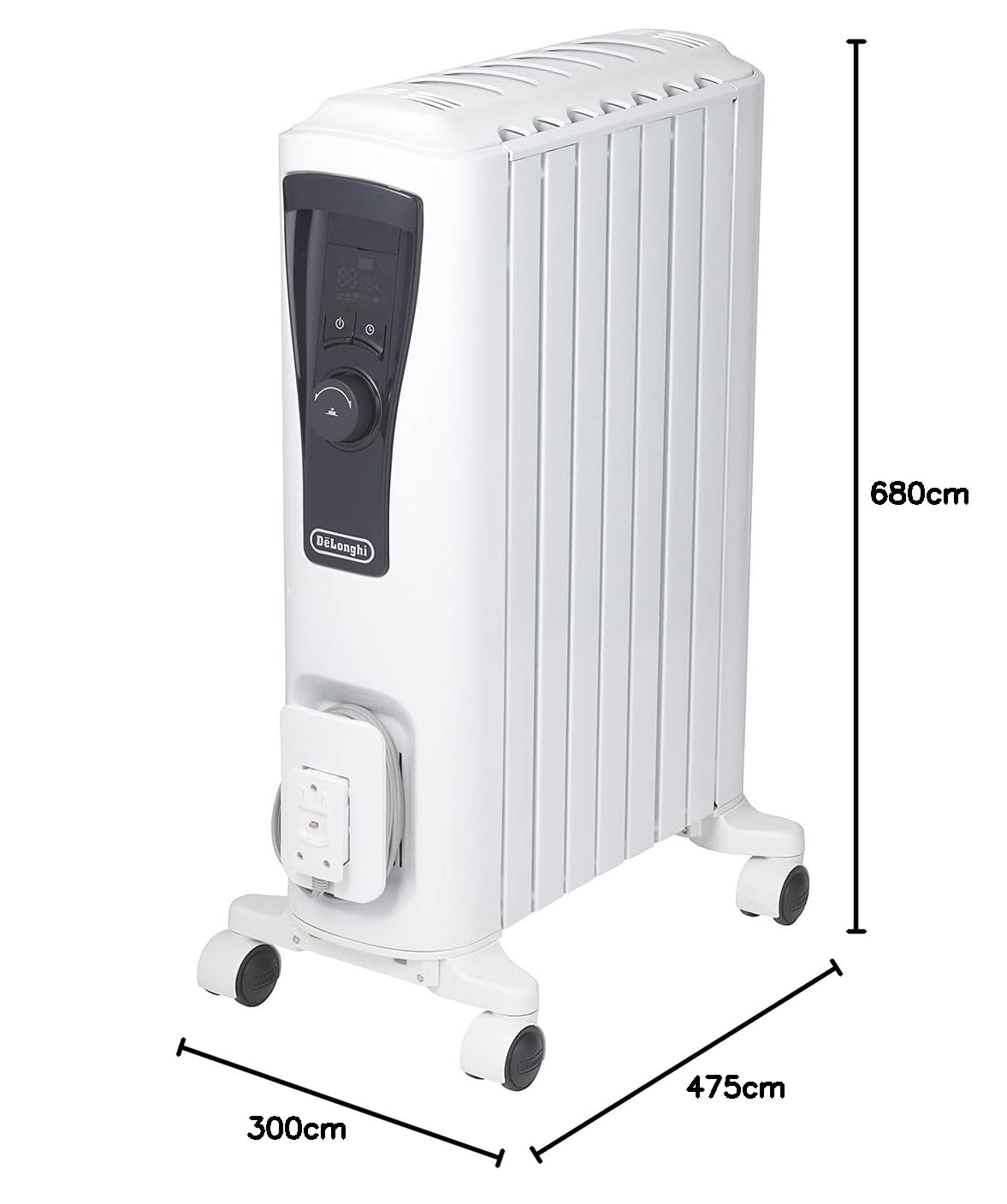 DeLonghi オイルヒーター MDHU15-PB 1500W デロンギ（DeLonghi