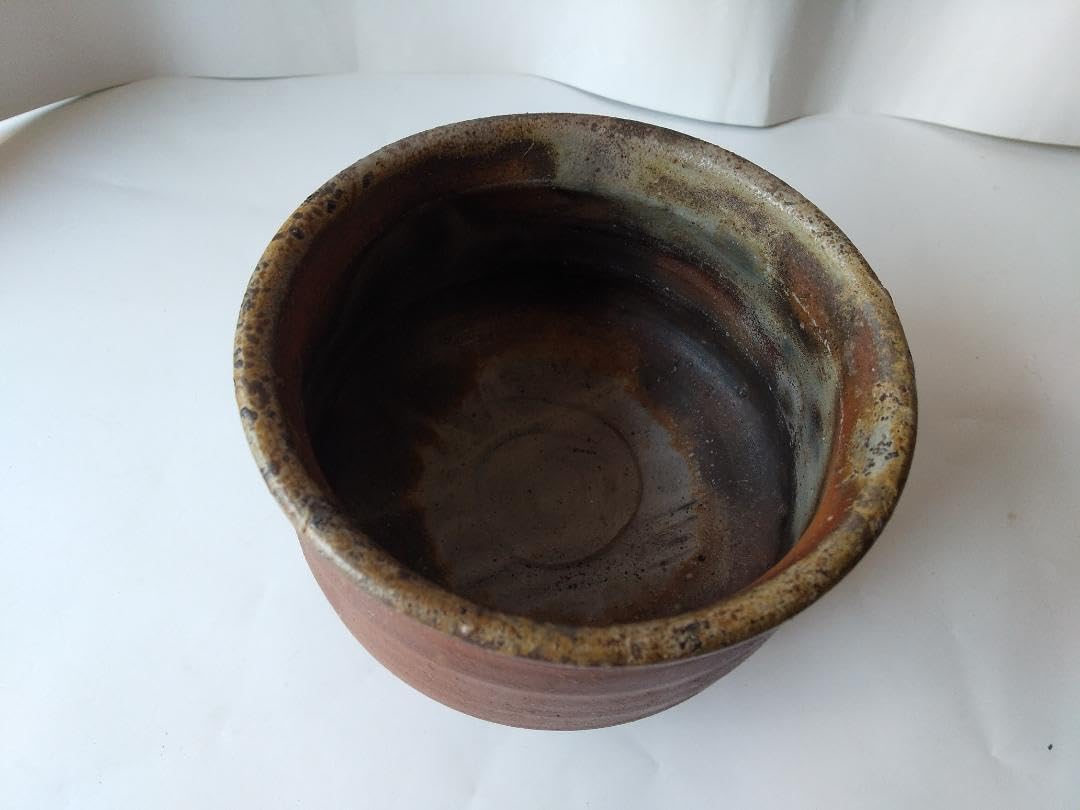 藤原謙 青備前焼 備前茶碗 備前焼茶碗 茶道具 抹茶碗 新品 未使用 です