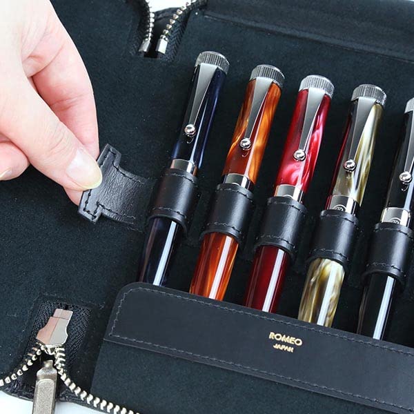 Amazon | ROMEO/ロメオ クロコ型押し コレクション ペンケース 6本用