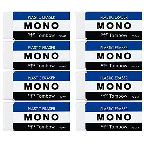 Amazon.co.jp: トンボ鉛筆 MONO 消しゴム PE04 小学生から (低学年にも
