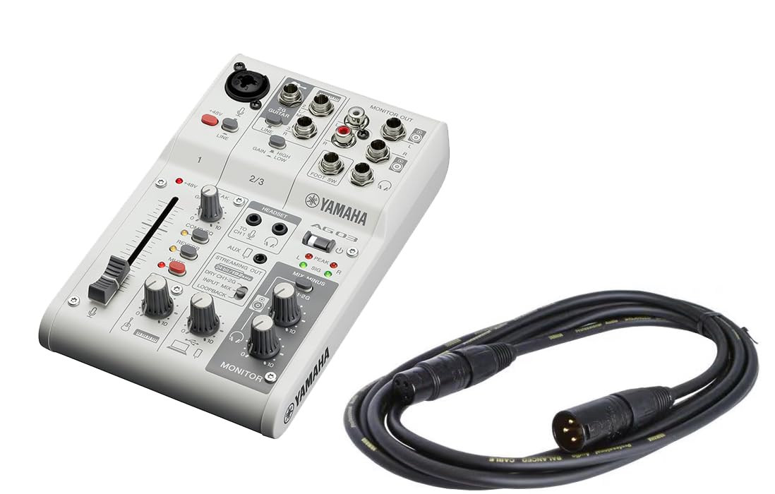 Yamaha AG03オーディオインターフェイスセット .: ヤマハ