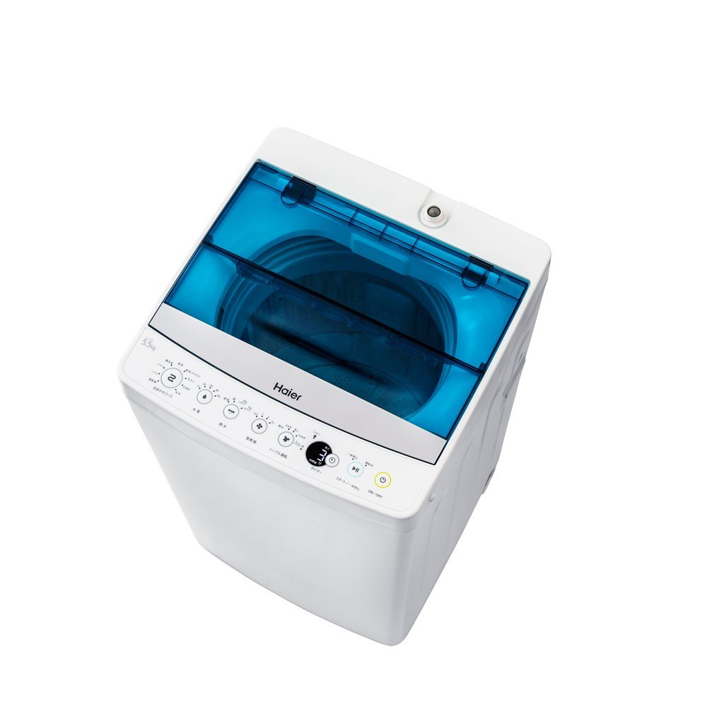 ハイアール 購入 Haier JW-C55FK 全自動洗濯機 2020年製 5.5Kg