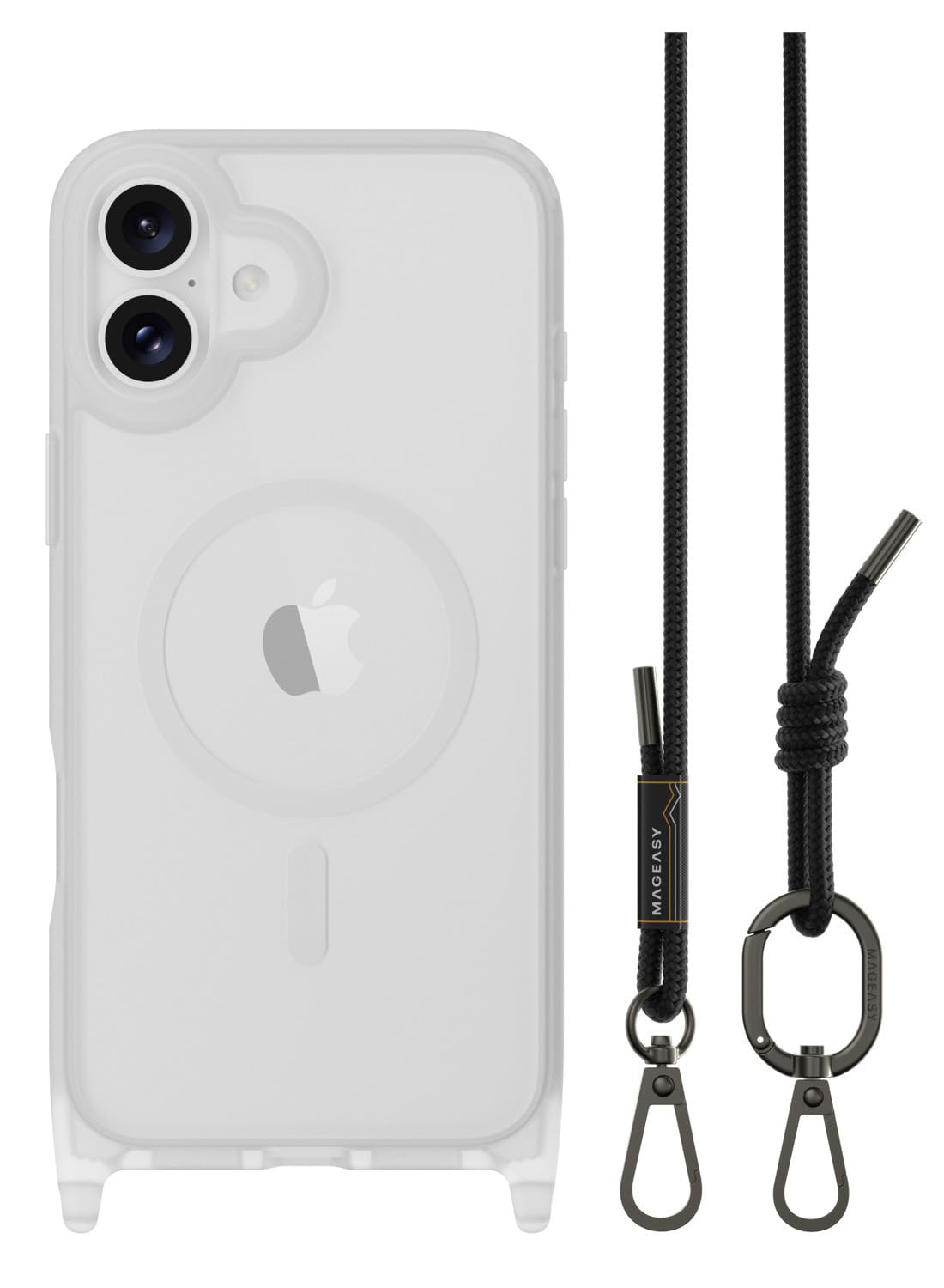 Amazon.co.jp: 【MagEasy】 iPhone 16 Plus 対応 ケース ショルダー