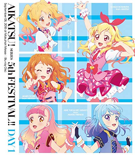 Amazon.co.jp: アイカツ!シリーズ 5thフェスティバル!! Day1 Blu-ray