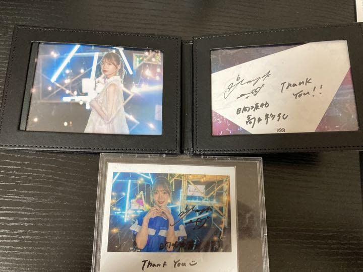 ユニゾンエアー ユニエア櫻坂 山﨑天サイン入りチェキ 硬質ケース付き