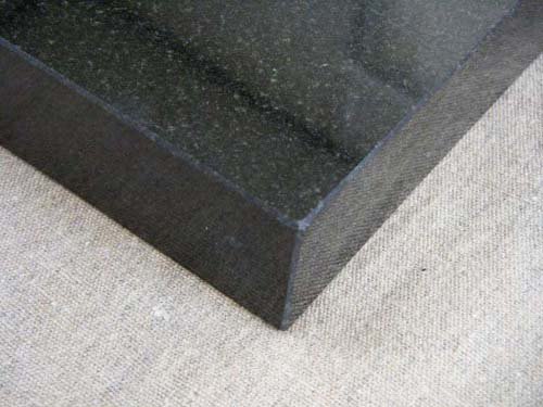 おかさと～千桜～】天然黒御影石 特注オーディオボード 4面磨き 2枚