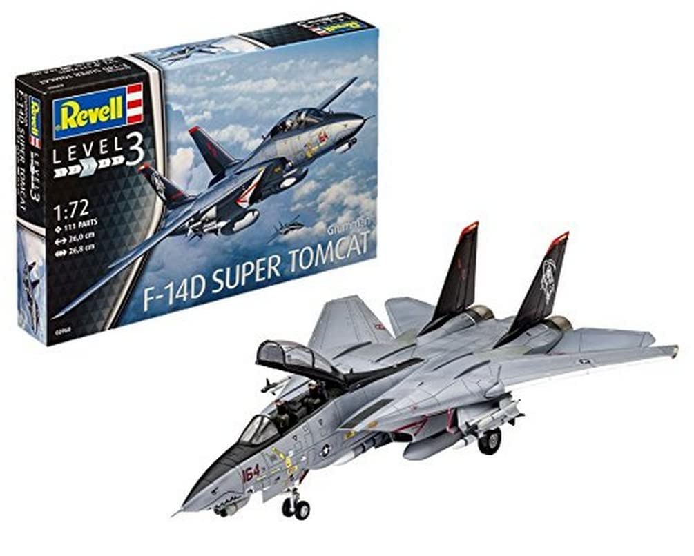Amazon | ドイツレベル(Revell) 1/72 アメリカ空軍戦闘機 F-14D