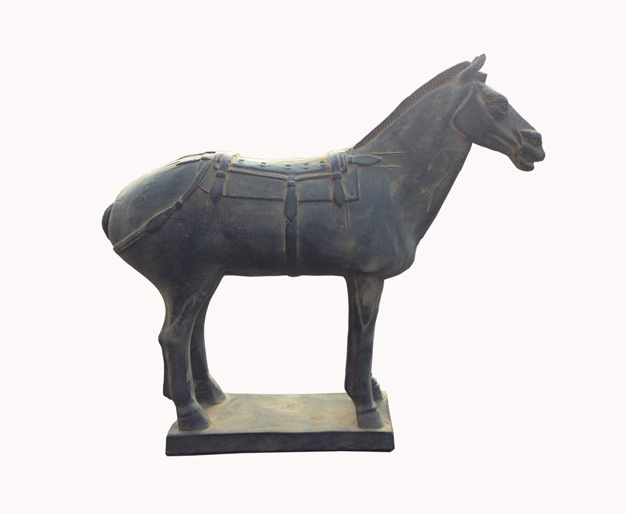 兵馬俑のレプリカ 馬