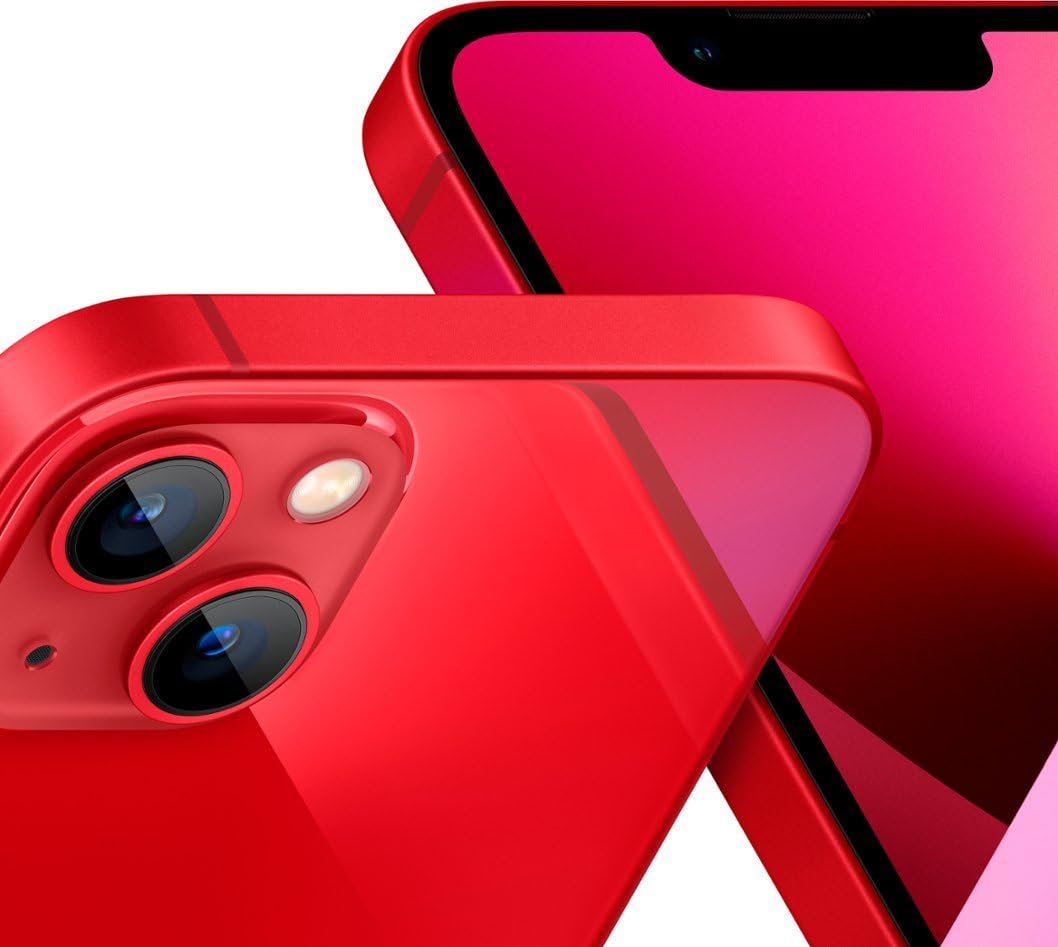 iPhone 13 RED 128GB SIMフリー 本体、純正ケーブル iPhone 13 RED