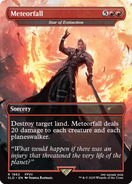 英FOIL GameOver Secret Lair FINAL FANTASY Secret Lair x FINAL