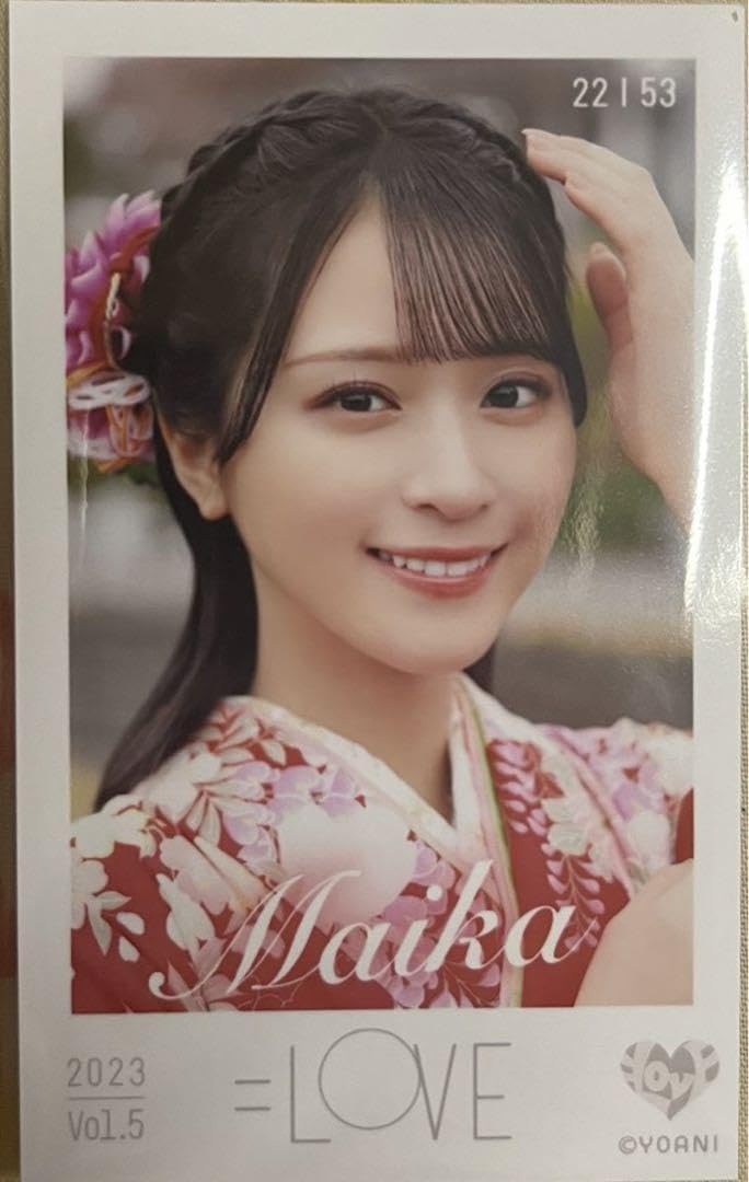 イコラブ 佐々木舞香 ミニフォトカード レア 猫衣装 LOVE イコラブ