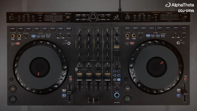 Amazon.com: AlphaTheta DDJ-GRV6 4-channel DJ Controller with