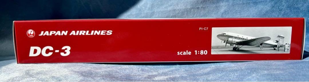 日本航空 ダグラス DC-3 1/80 Douglas DC-3 JAL 日本におけるダグラスDC-3
