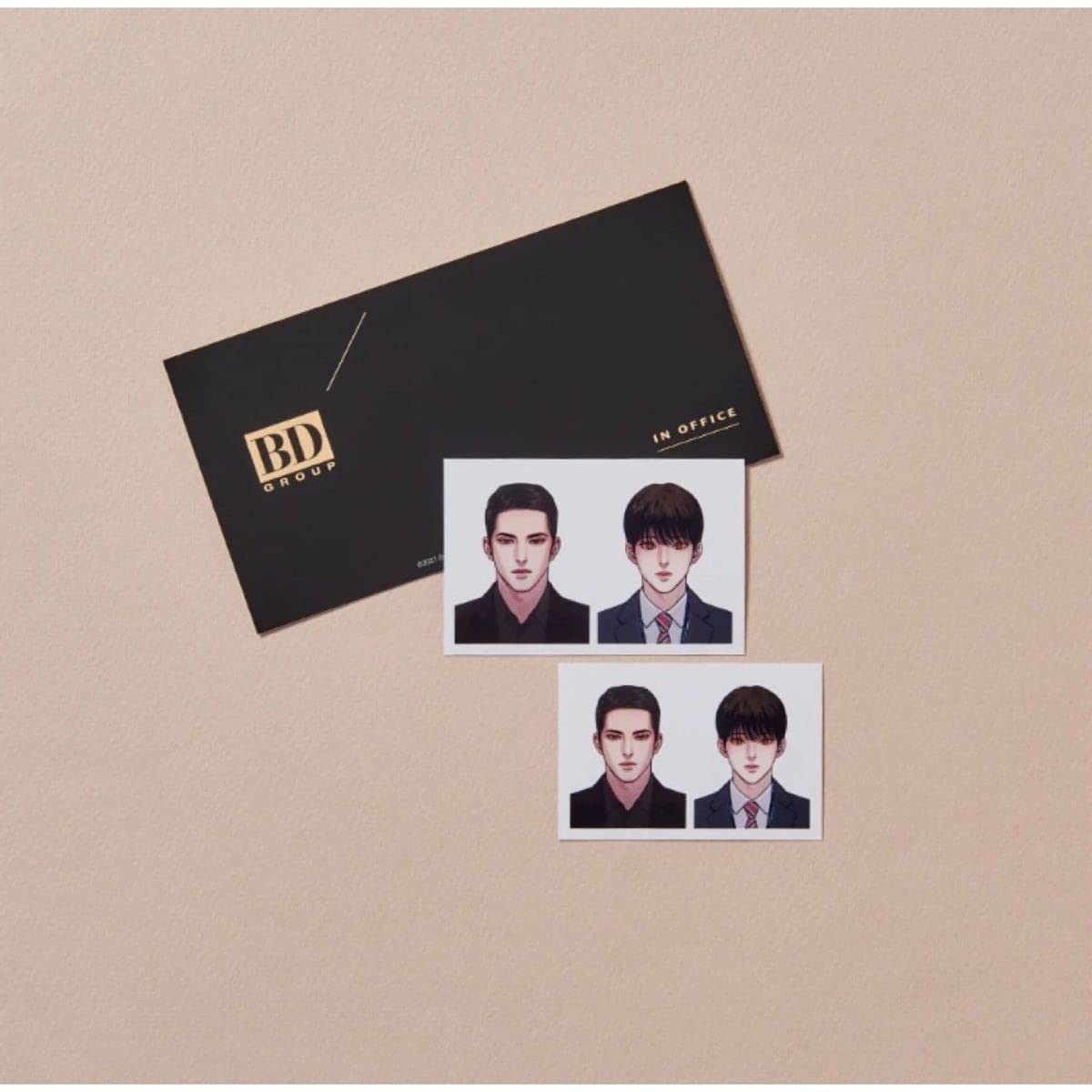 韓国 BL 夜画帳 とらのあな ポストカード イラストカード 全巻 【公式