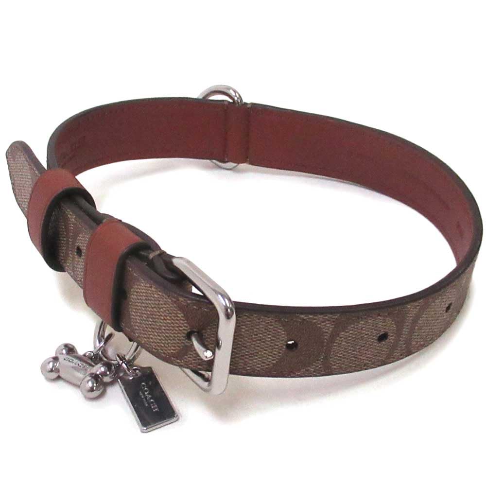 Amazon | コーチ 犬の首輪 COACH アウトレット シグネチャー ペット